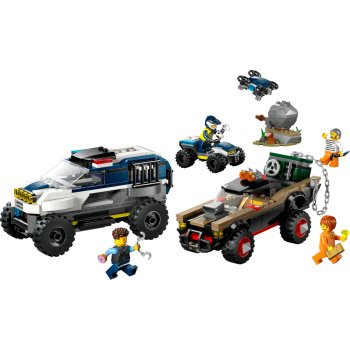 Urmarire cu masini de politie off-road