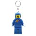 Breloc cu lanterna LEGO astronaut - albastru (LGL-KE10)