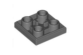 Placă netedă 2 x 2 Inv