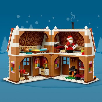 Casa festiva din turta dulce
