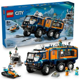 Camionul laborator stiintific al exploratorilor arctici
