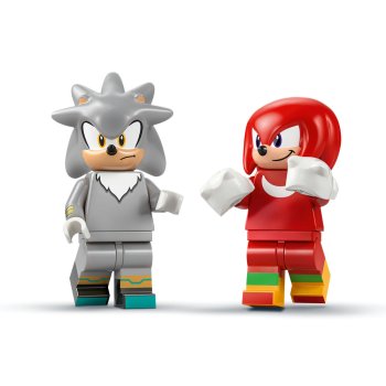Mașina lui Silver vs Camionul gigant al lui Knuckles
