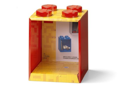 Raft Caramida LEGO 2x2 - Rosu