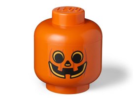 Cutie depozitare L cap minifigurina LEGO - Dovleac