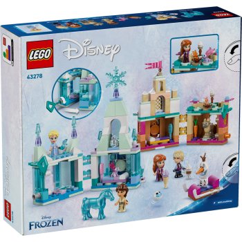 Minicastelul din Arendelle si palatul de gheata al Elsei