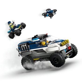 Urmarire cu masini de politie off-road