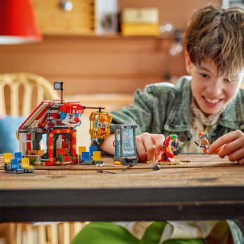 Cortul de circ al clovnului Buggy