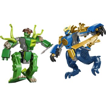 Robotul dragon al lui Jay în luptă