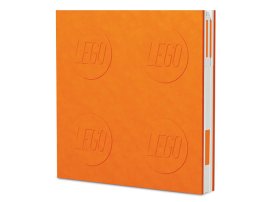 Agenda cu pix LEGO - Portocaliu