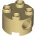 Caramida rotunda 2 X 2 cu gaura pin