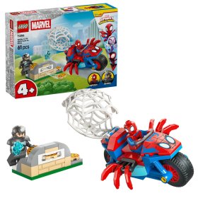 Spidey pe motocicletă vs Rhino