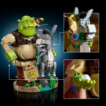 Shrek, Măgărușul și Motanul încălțat
