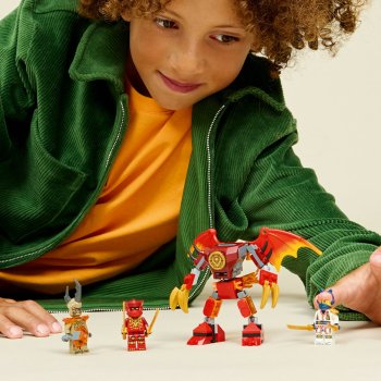 Pachet de luptă cu robotul dragon al lui Kai