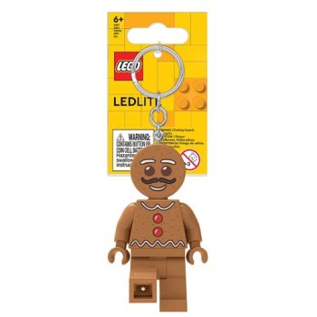 Breloc LEGO Iconic cu LED - Om de turta dulce