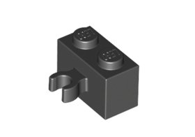 Cărămidă modificată 2 X 1 cu clip orizontal