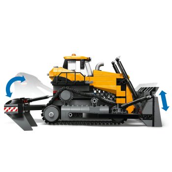 Buldozer galben