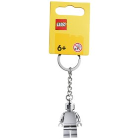 Breloc Minifigurina argintie