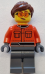 Minifigurină LEGO City Membru Garaj Formula1(femeie)cty1841