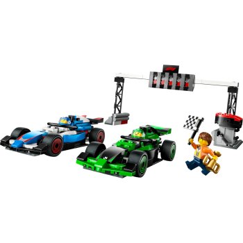 Grila de start F1® cu masini de curse VCARB si Sauber