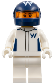 Minifigurină LEGO Speed Champions Pillot F1 Williams sc129