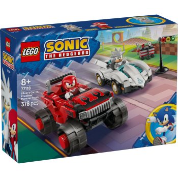 Mașina lui Silver vs Camionul gigant al lui Knuckles