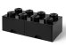 Cutie depozitare LEGO 2x4 cu sertare, negru