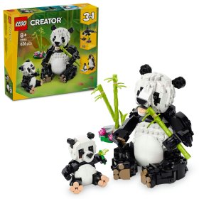 Animale salbatice: Familia de ursi panda