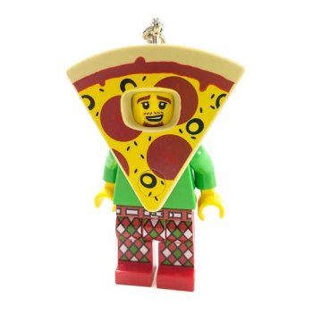 Breloc LEGO Iconic cu LED - Pizza