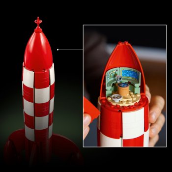 Racheta spre Lună din Tintin