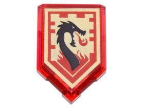 Placă netedă 3 x 2 modificată decorată - Blazon Nexo