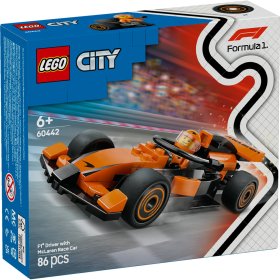 Pilot F1 cu masina de curse McLaren