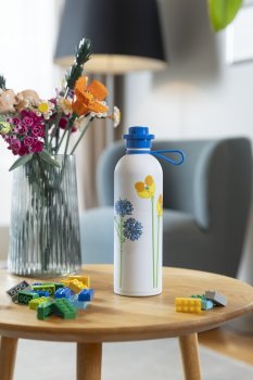 Sticlă LEGO 560 ml - Flori