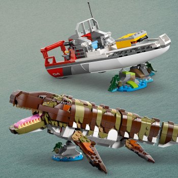 Misiune cu barca pe urmele unui Mosasaurus din caramizi