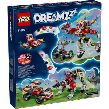 Robotul tigru al lui Cooper si masina hot rod a lui Zero