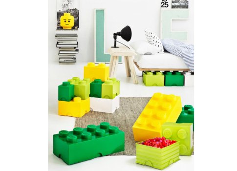 Cutie depozitare LEGO 8 galben