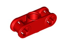 Conector 2 ax şi 1 pin / perpendicular