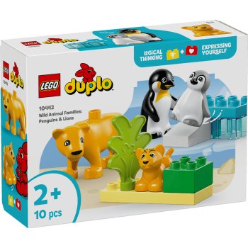 Familii de animale salbatice: Pinguini si lei