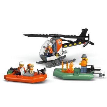 Barcă de salvare și elicopter ale Pazei de Coastă