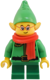 Minifigurină LEGO Holiday Elf hpl366