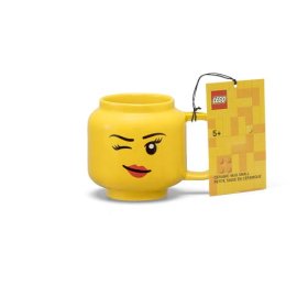 Cana mica LEGO din ceramica – Fata care face cu ochiul
