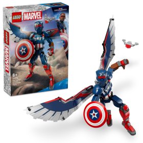 Figurina de constructie Capitanul America