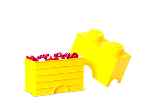 Cutie depozitare LEGO 2 galben