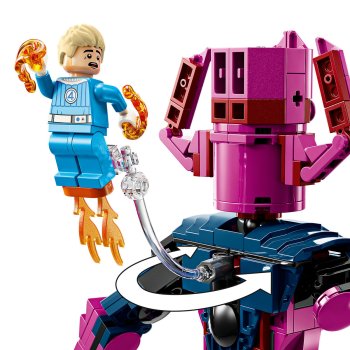 Figurina de constructie: Cei patru fantastici vs. Galactus