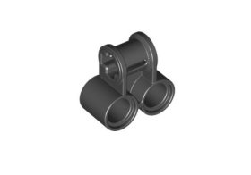 Conector 1 ax şi 2 pin / perpendicular suprapus