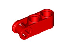 Conector 1 ax şi 2 pin / perpendicular