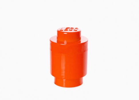 Cutie depozitare rotunda LEGO 1 rosu