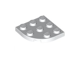 Placa 3 X 3 rotunjita