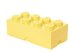Cutie depozitare LEGO 8 galben deschis