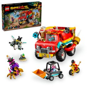 Camionul electric al echipei lui Monkie Kid