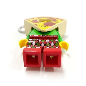 Breloc LEGO Iconic cu LED - Pizza